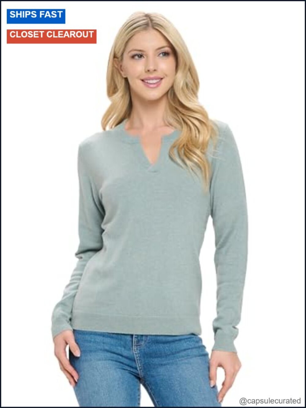 100% Cashmere Long Sleeve V-Neck Cardigan Sweater